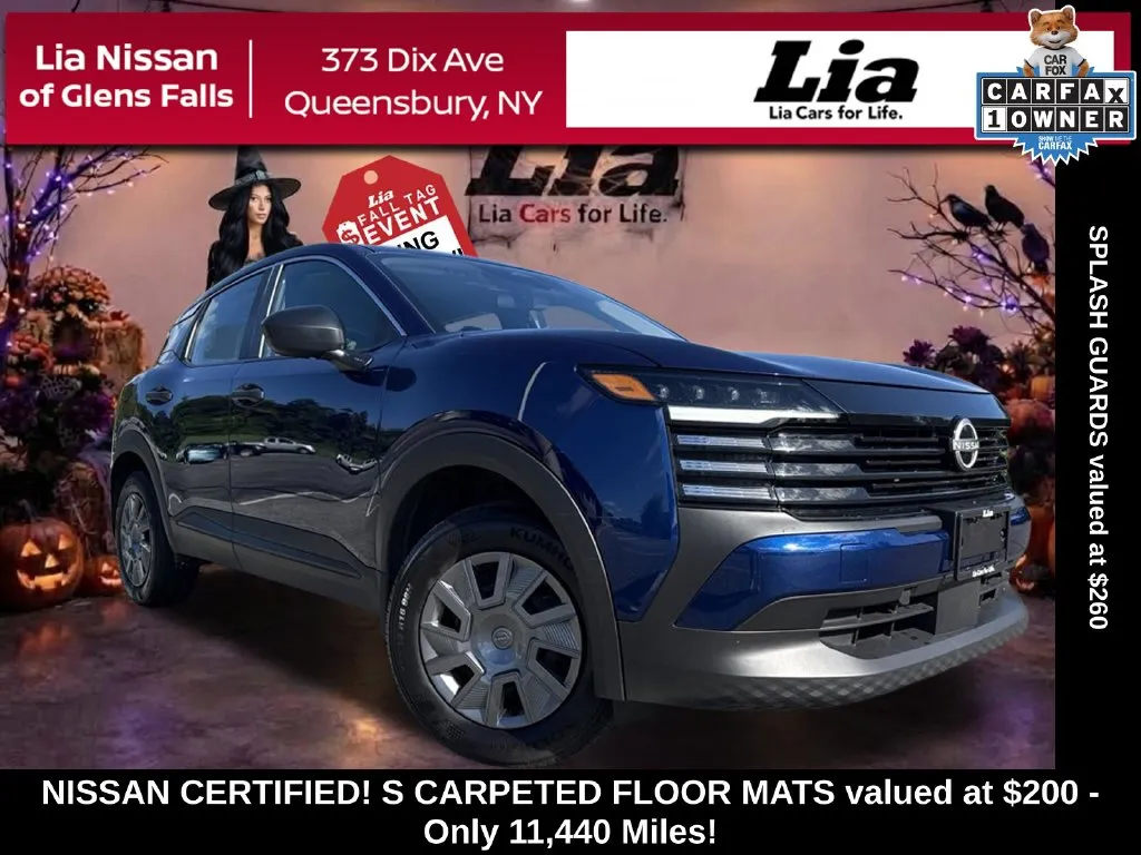 Blue 2025 Nissan Kicks S for sale in Queensbury, NY