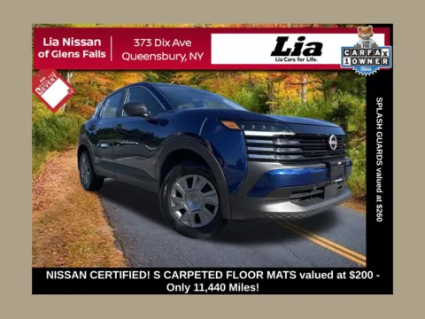 Blue 2025 Nissan Kicks S for sale in Queensbury, NY