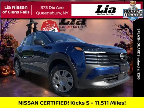 Blue 2025 Nissan Kicks S for sale in Queensbury, NY