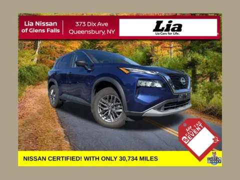 Blue 2023 Nissan Rogue S for sale in Queensbury, NY