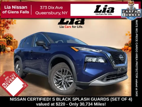 Blue 2023 Nissan Rogue S for sale in Queensbury, NY