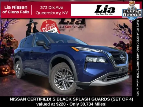 Blue 2023 Nissan Rogue S for sale in Queensbury, NY