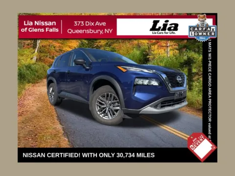 Blue 2023 Nissan Rogue S for sale in Queensbury, NY