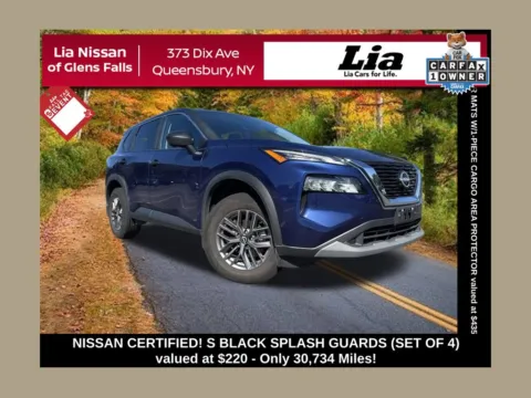 Blue 2023 Nissan Rogue S for sale in Queensbury, NY