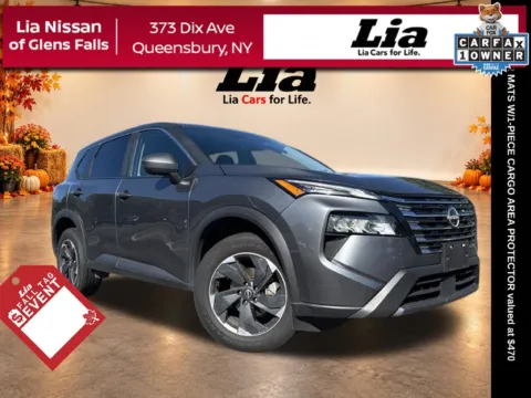 Gray 2025 Nissan Rogue SV for sale in Queensbury, NY