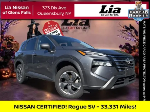Gray 2025 Nissan Rogue SV for sale in Queensbury, NY