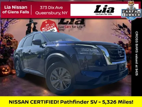 Blue 2025 Nissan Pathfinder SV for sale in Queensbury, NY