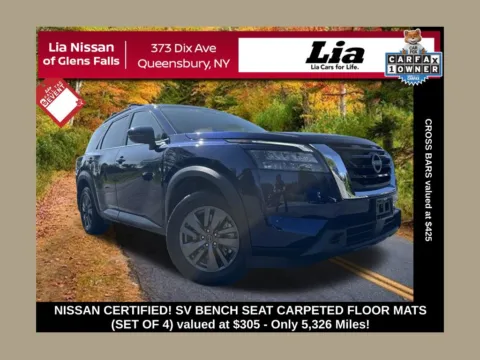 Blue 2025 Nissan Pathfinder SV for sale in Queensbury, NY