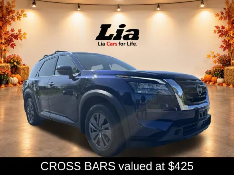 Photos of 2025 Nissan Pathfinder SV for sale in Queensbury, NY at Lia Nissan of Glens Falls