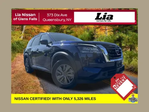 Blue 2025 Nissan Pathfinder SV for sale in Queensbury, NY