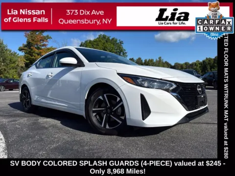 White 2024 Nissan Sentra SV for sale in Queensbury, NY