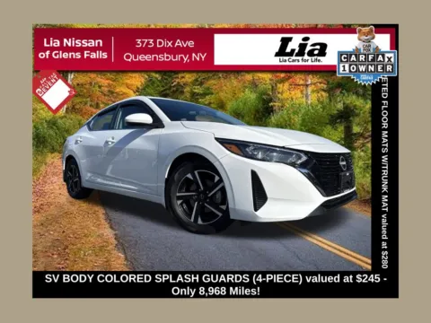 White 2024 Nissan Sentra SV for sale in Queensbury, NY