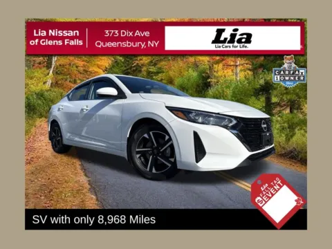 White 2024 Nissan Sentra SV for sale in Queensbury, NY