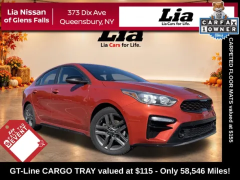 Orange 2021 Kia Forte GT-Line for sale in Queensbury, NY