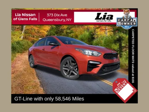 Orange 2021 Kia Forte GT-Line for sale in Queensbury, NY
