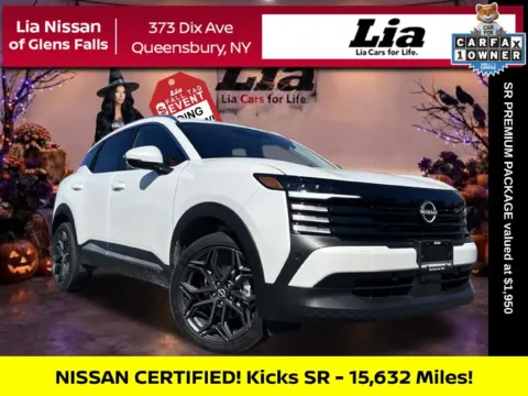White 2025 Nissan Kicks SR for sale in Queensbury, NY