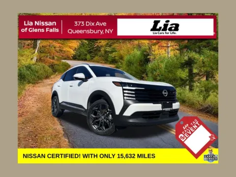 White 2025 Nissan Kicks SR for sale in Queensbury, NY