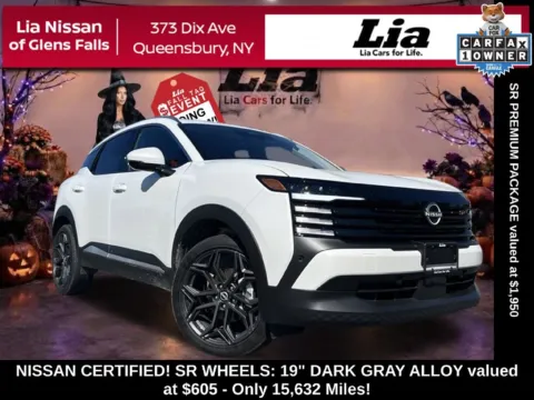 White 2025 Nissan Kicks SR for sale in Queensbury, NY