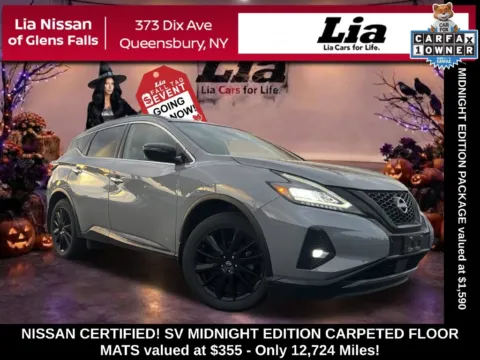 Gray 2024 Nissan Murano SV for sale in Queensbury, NY