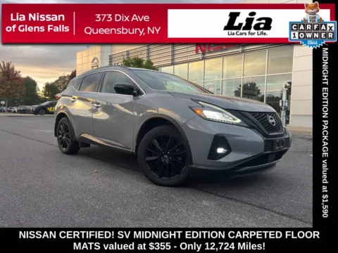 Gray 2024 Nissan Murano SV for sale in Queensbury, NY