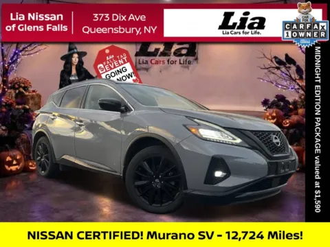 Gray 2024 Nissan Murano SV for sale in Queensbury, NY
