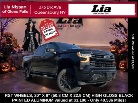 Black 2024 Chevrolet Silverado 1500 RST for sale in Queensbury, NY
