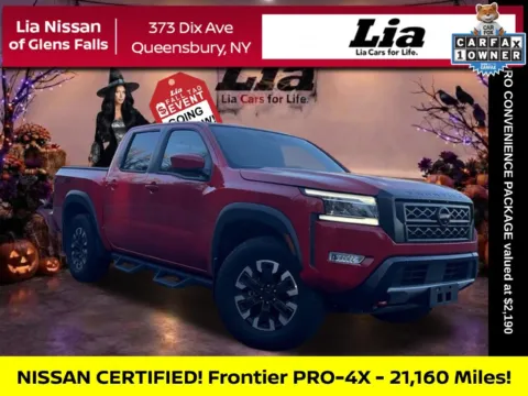 Red 2024 Nissan Frontier PRO-4X for sale in Queensbury, NY