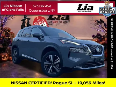 Gray 2023 Nissan Rogue SL for sale in Queensbury, NY