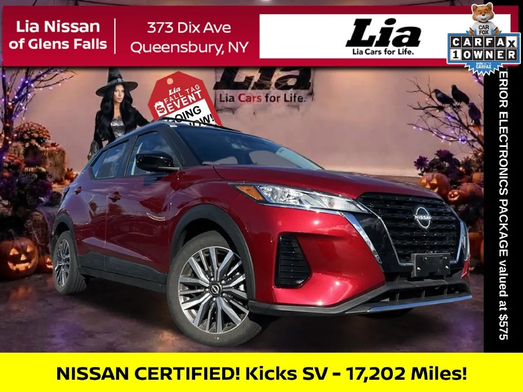 Black 2023 Nissan Kicks SV for sale in Queensbury, NY