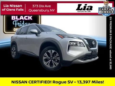 Silver 2023 Nissan Rogue SV for sale in Queensbury, NY