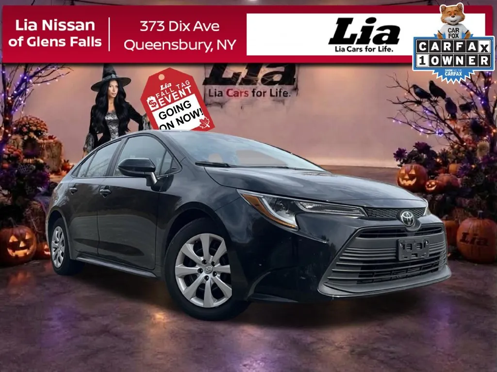 Black 2025 Toyota Corolla LE for sale in Queensbury, NY