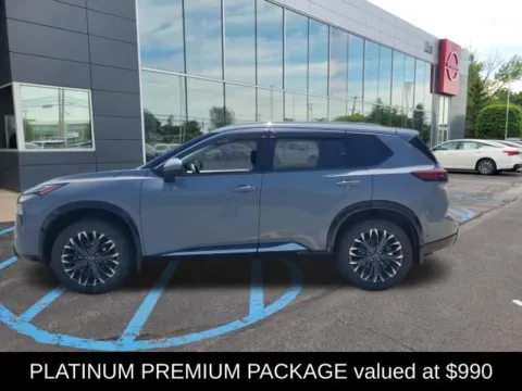 Photos of 2024 Nissan Rogue Platinum for sale in Malta, NY at Lia Nissan of Saratoga