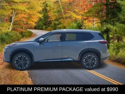 Photos of 2024 Nissan Rogue Platinum for sale in Malta, NY at Lia Nissan of Saratoga