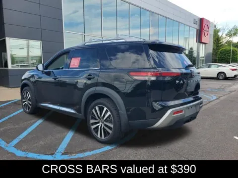 Another view of 2023 Nissan Pathfinder Platinum for sale in Malta, NY at Lia Nissan of Saratoga