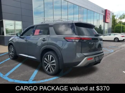 Another view of 2025 Nissan Pathfinder Platinum for sale in Malta, NY at Lia Nissan of Saratoga