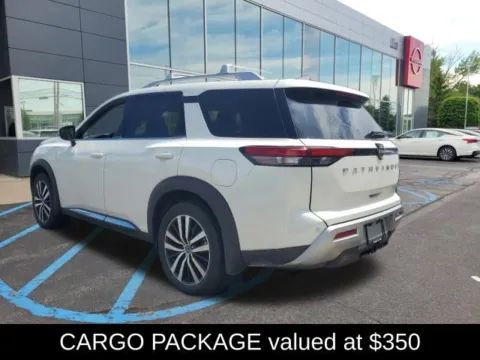 Another view of 2024 Nissan Pathfinder Platinum for sale in Malta, NY at Lia Nissan of Saratoga
