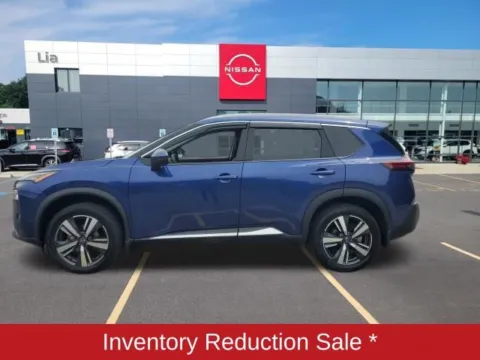 Photos of 2022 Nissan Rogue SL for sale in Malta, NY at Lia Nissan of Saratoga