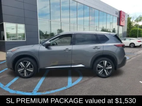 Photos of 2023 Nissan Rogue SL for sale in Malta, NY at Lia Nissan of Saratoga