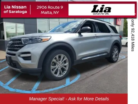 Silver 2022 Ford Explorer XLT for sale in Malta, NY