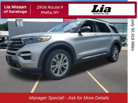 Silver 2022 Ford Explorer XLT for sale in Malta, NY