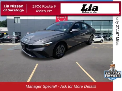 Gray 2024 Hyundai Elantra SEL for sale in Malta, NY