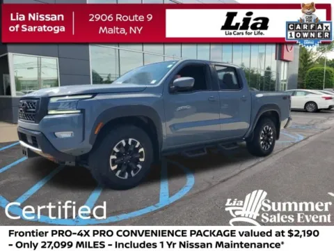 Gray 2023 Nissan Frontier PRO-4X for sale in Malta, NY
