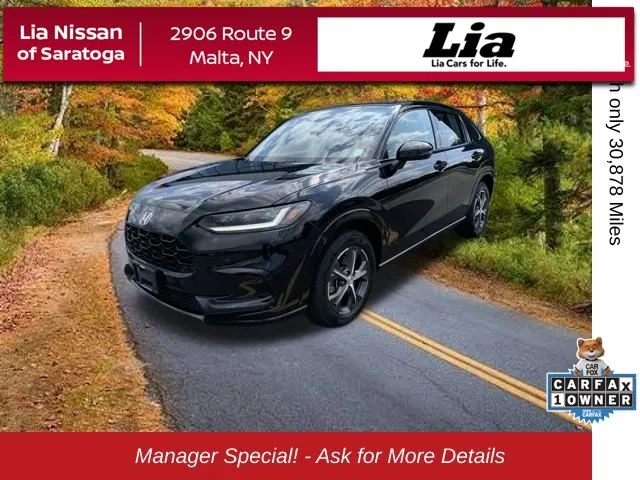 Black 2025 Honda HR-V EX-L for sale in Malta, NY