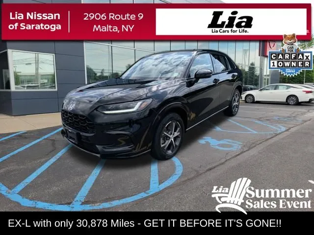 Black 2025 Honda HR-V EX-L for sale in Malta, NY