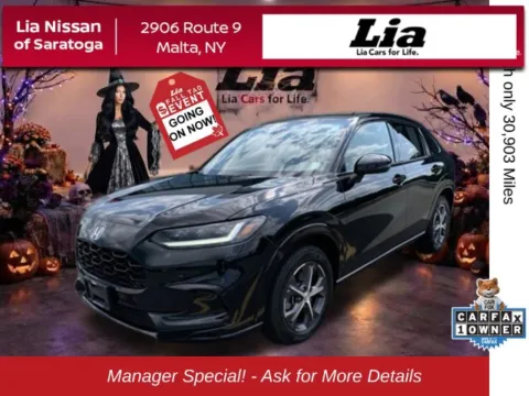 Black 2025 Honda HR-V EX-L for sale in Malta, NY