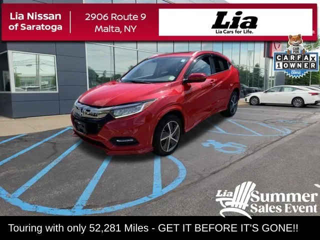 Red 2019 Honda HR-V Touring for sale in Malta, NY