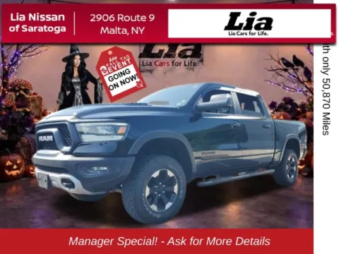 Black 2021 Ram 1500 Rebel for sale in Malta, NY