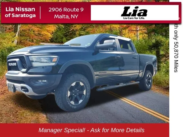 Black 2021 Ram 1500 Rebel for sale in Malta, NY