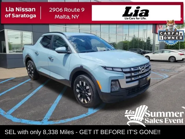 Blue 2025 Hyundai Santa Cruz SEL for sale in Malta, NY