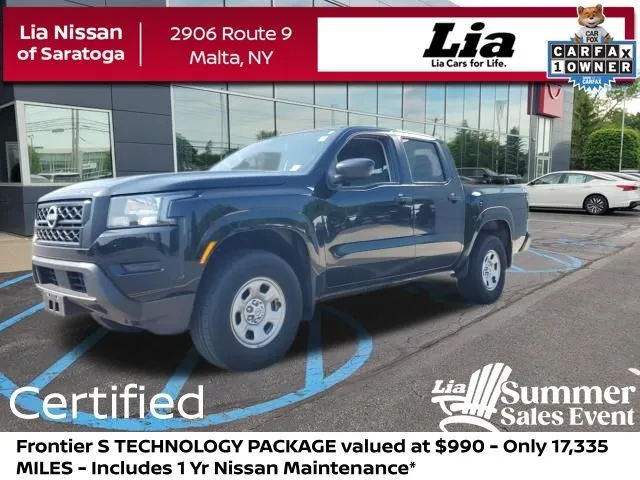 Black 2024 Nissan Frontier S for sale in Malta, NY